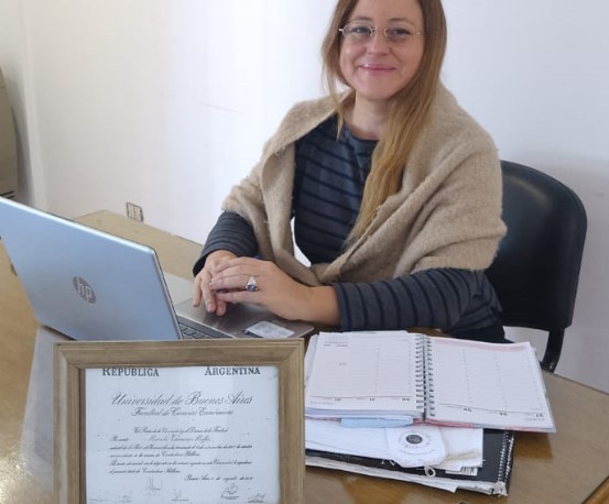 Cdra. Marcela V. Moffa, Contadora Pública